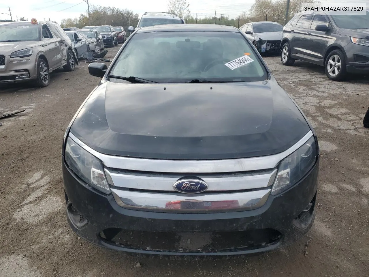 2010 Ford Fusion Se VIN: 3FAHP0HA2AR317829 Lot: 77764944