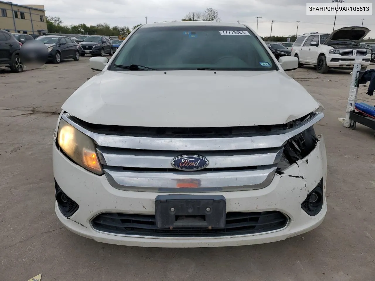 2010 Ford Fusion Se VIN: 3FAHP0HG9AR105613 Lot: 77778864