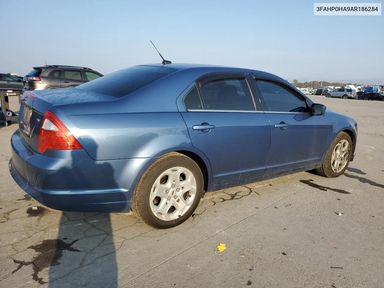 2010 Ford Fusion Se VIN: 3FAHP0HA9AR186284 Lot: 77896934