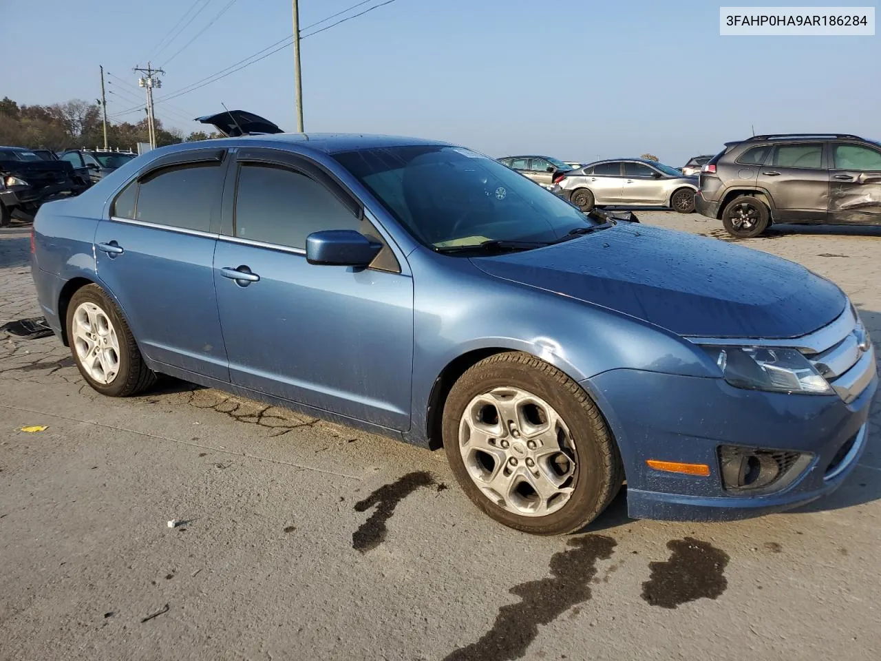 2010 Ford Fusion Se VIN: 3FAHP0HA9AR186284 Lot: 77896934