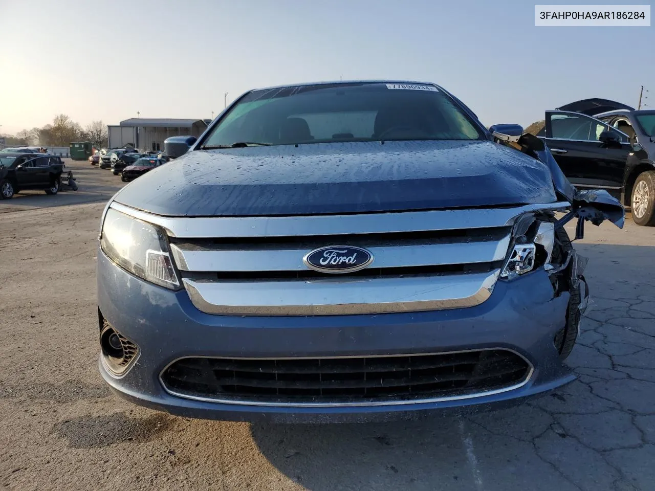 2010 Ford Fusion Se VIN: 3FAHP0HA9AR186284 Lot: 77896934