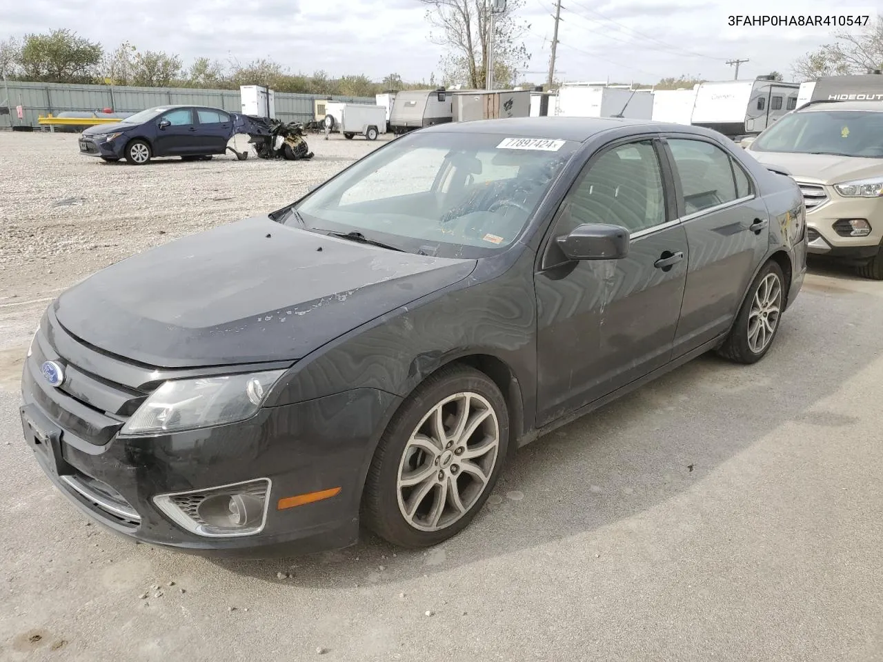 2010 Ford Fusion Se VIN: 3FAHP0HA8AR410547 Lot: 77897424