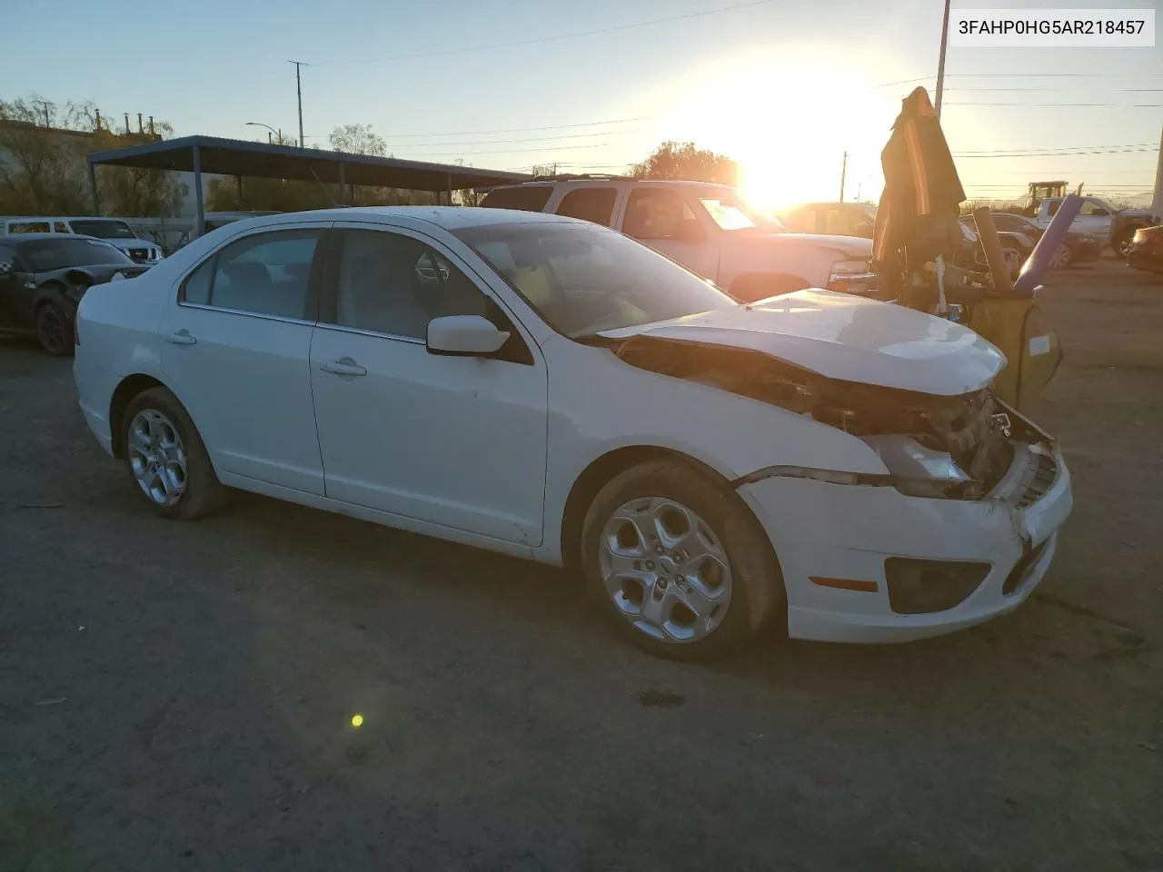 2010 Ford Fusion Se VIN: 3FAHP0HG5AR218457 Lot: 78063034