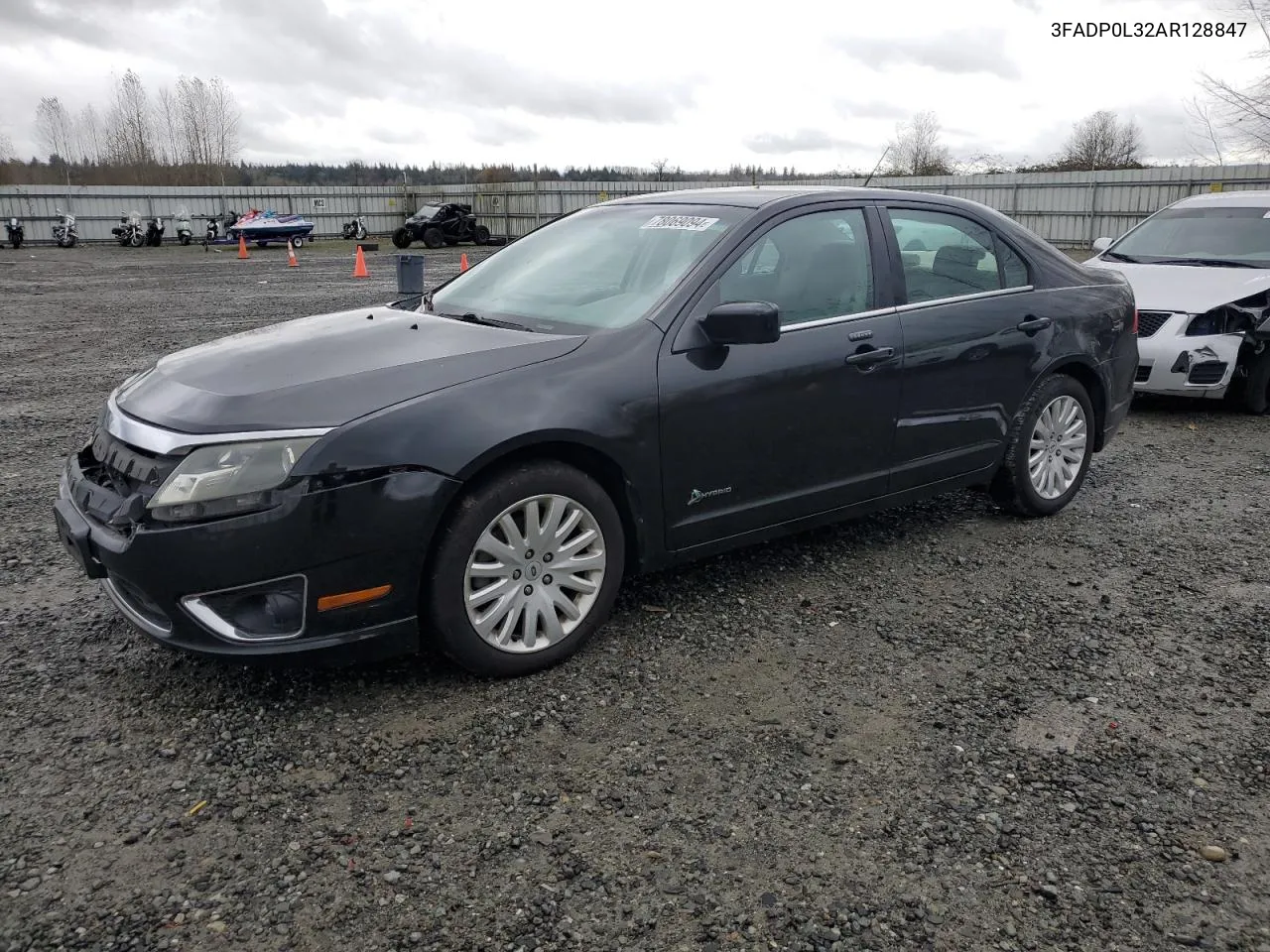 2010 Ford Fusion Hybrid VIN: 3FADP0L32AR128847 Lot: 78069094