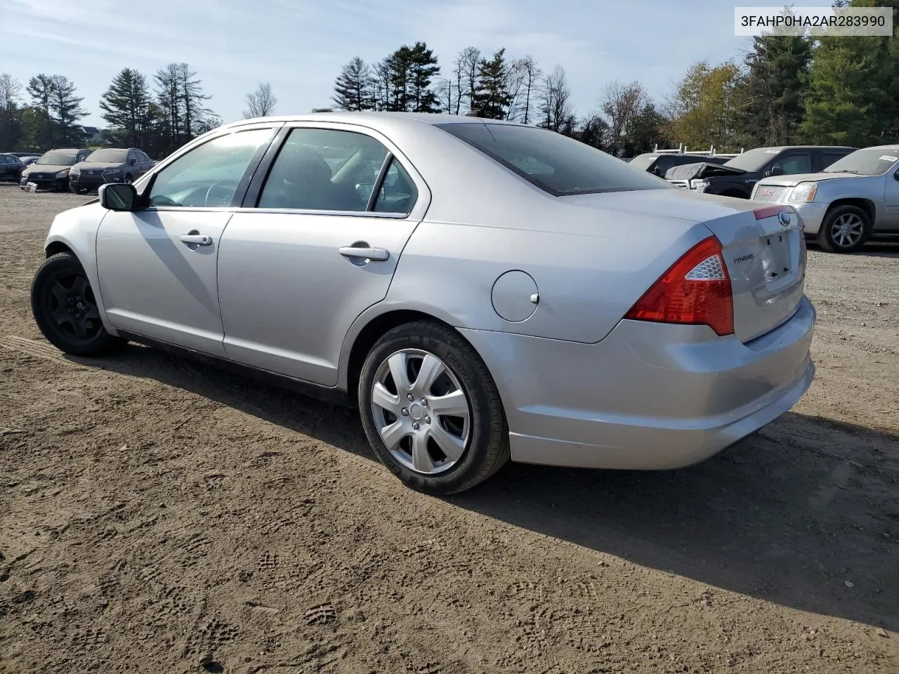 2010 Ford Fusion Se VIN: 3FAHP0HA2AR283990 Lot: 78217784