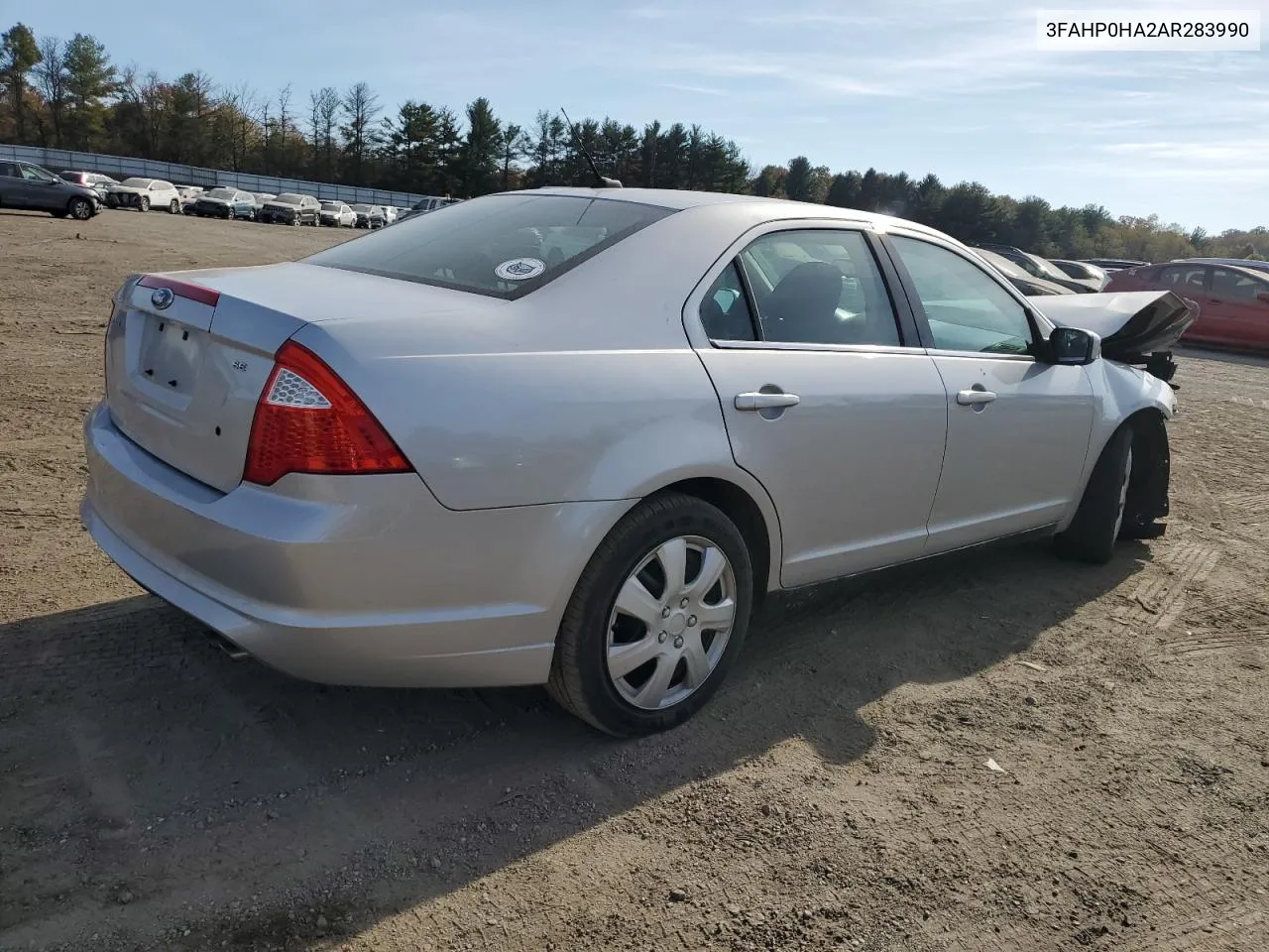 2010 Ford Fusion Se VIN: 3FAHP0HA2AR283990 Lot: 78217784