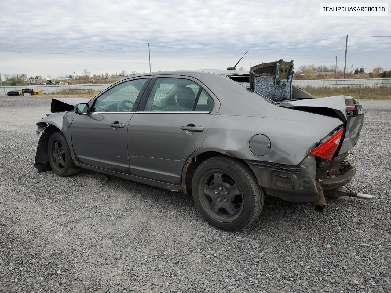 2010 Ford Fusion Se VIN: 3FAHP0HA9AR380118 Lot: 78423094