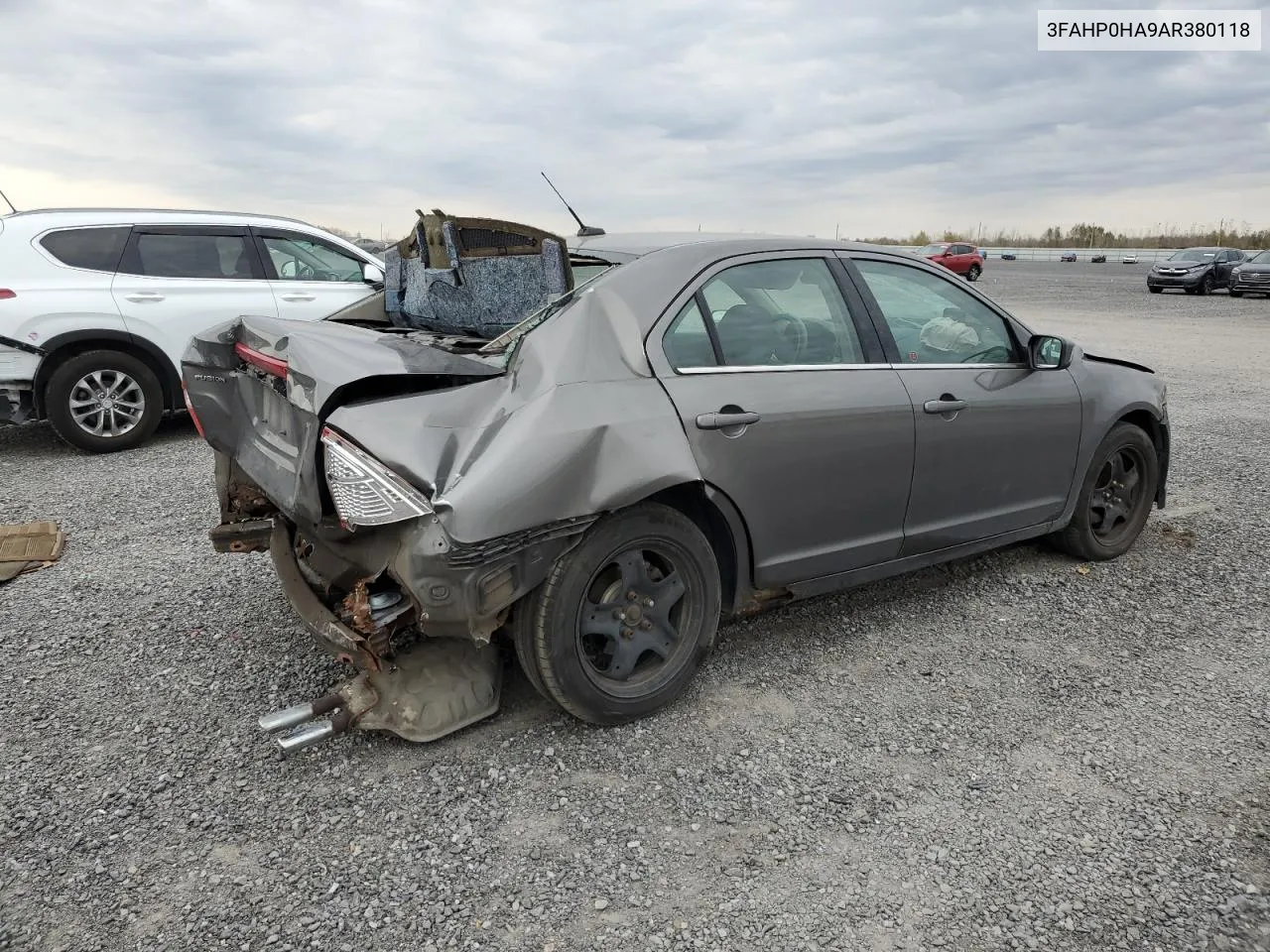 2010 Ford Fusion Se VIN: 3FAHP0HA9AR380118 Lot: 78423094