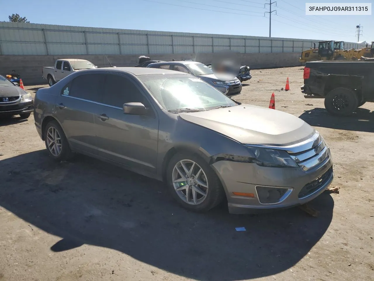 2010 Ford Fusion Sel VIN: 3FAHP0JG9AR311315 Lot: 78737134