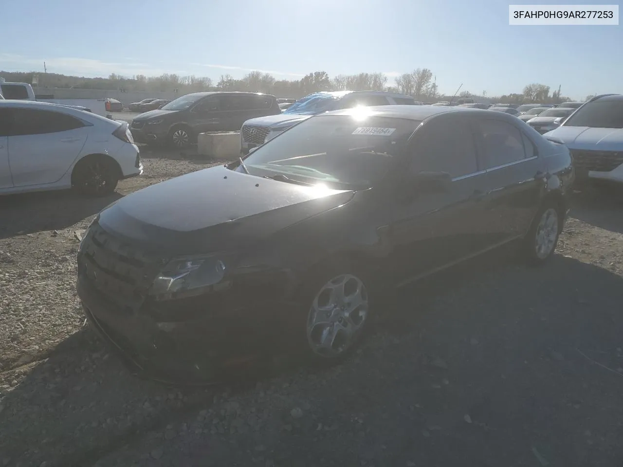 2010 Ford Fusion Se VIN: 3FAHP0HG9AR277253 Lot: 78919464