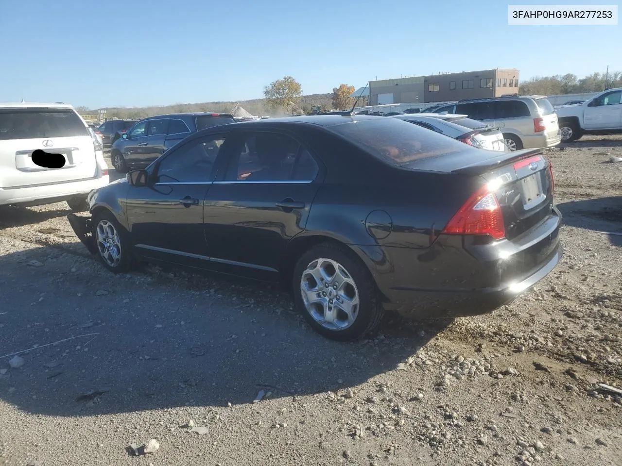 2010 Ford Fusion Se VIN: 3FAHP0HG9AR277253 Lot: 78919464