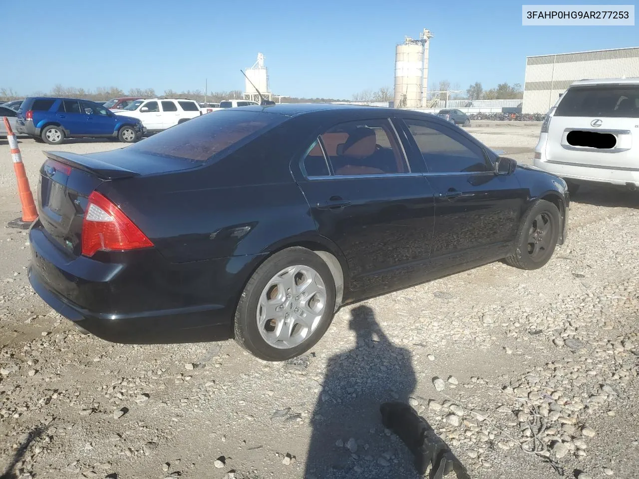 2010 Ford Fusion Se VIN: 3FAHP0HG9AR277253 Lot: 78919464