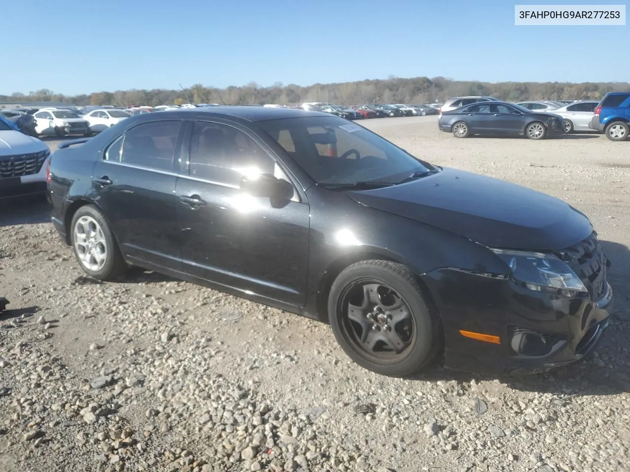 2010 Ford Fusion Se VIN: 3FAHP0HG9AR277253 Lot: 78919464