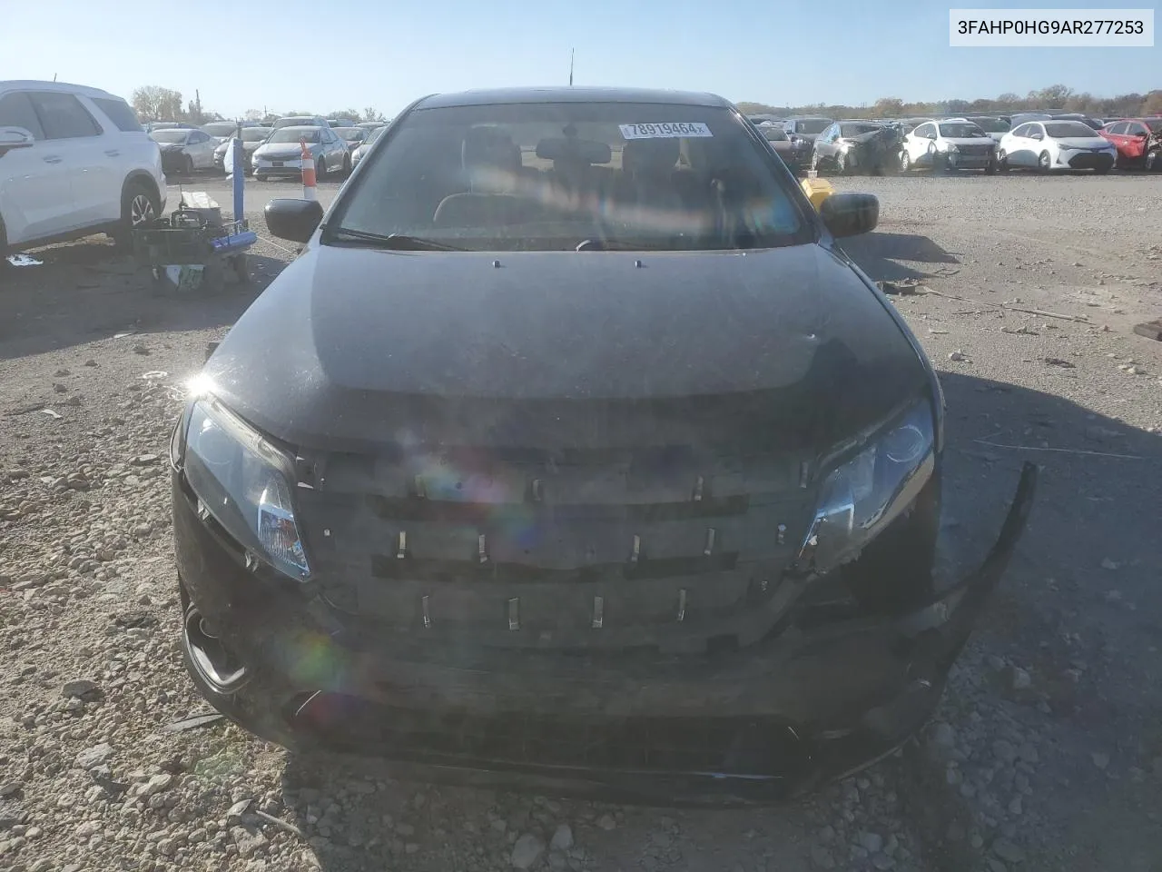 2010 Ford Fusion Se VIN: 3FAHP0HG9AR277253 Lot: 78919464