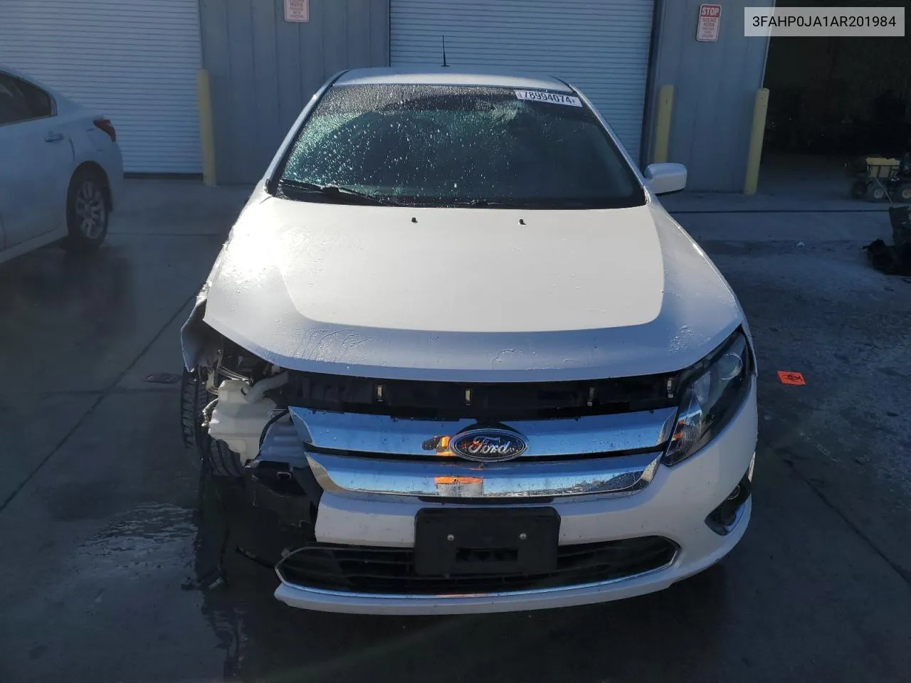 2010 Ford Fusion Sel VIN: 3FAHP0JA1AR201984 Lot: 78994074