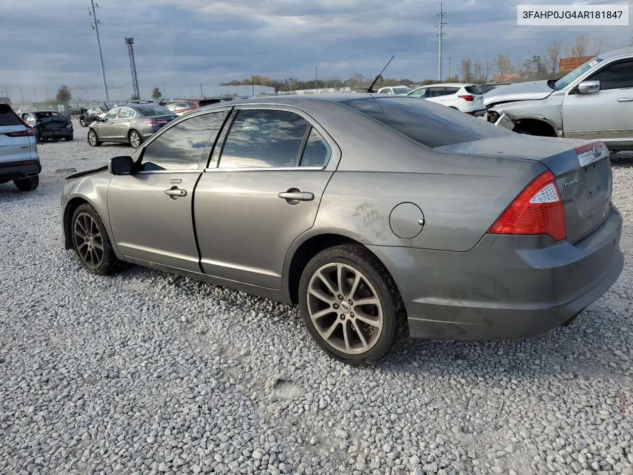 2010 Ford Fusion Sel VIN: 3FAHP0JG4AR181847 Lot: 79023024