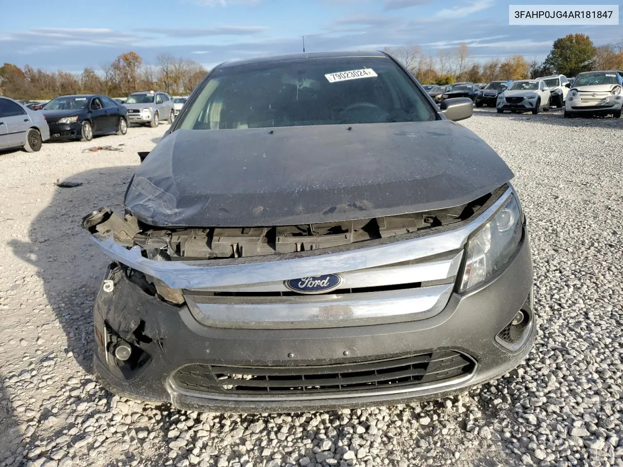 2010 Ford Fusion Sel VIN: 3FAHP0JG4AR181847 Lot: 79023024