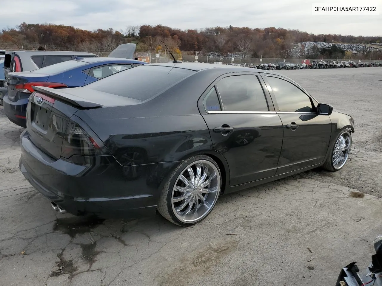 2010 Ford Fusion Se VIN: 3FAHP0HA5AR177422 Lot: 79255684