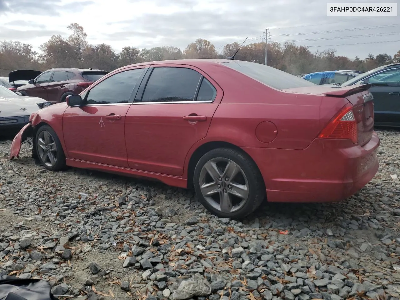 2010 Ford Fusion Sport VIN: 3FAHP0DC4AR426221 Lot: 79323104