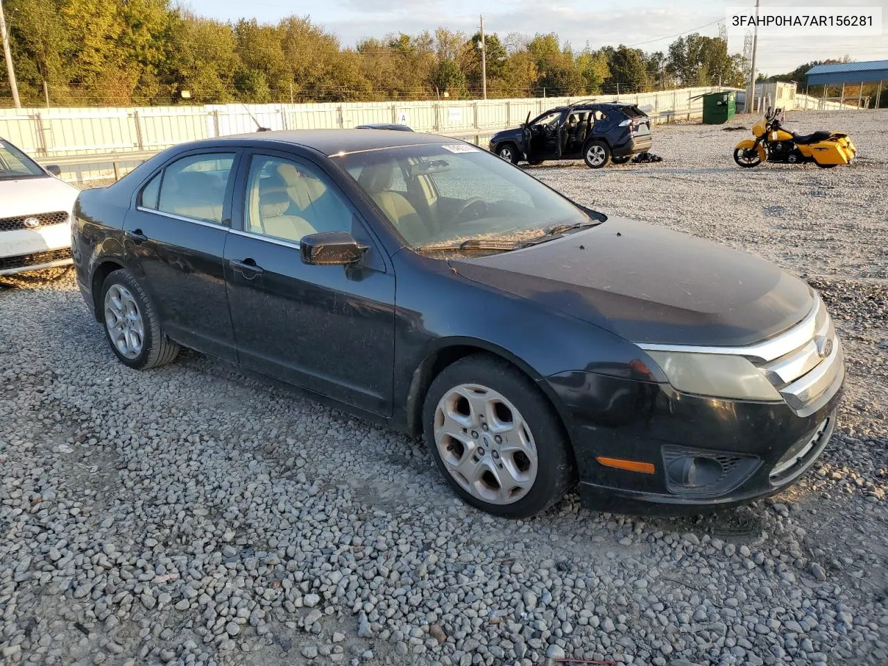 2010 Ford Fusion Se VIN: 3FAHP0HA7AR156281 Lot: 79462314