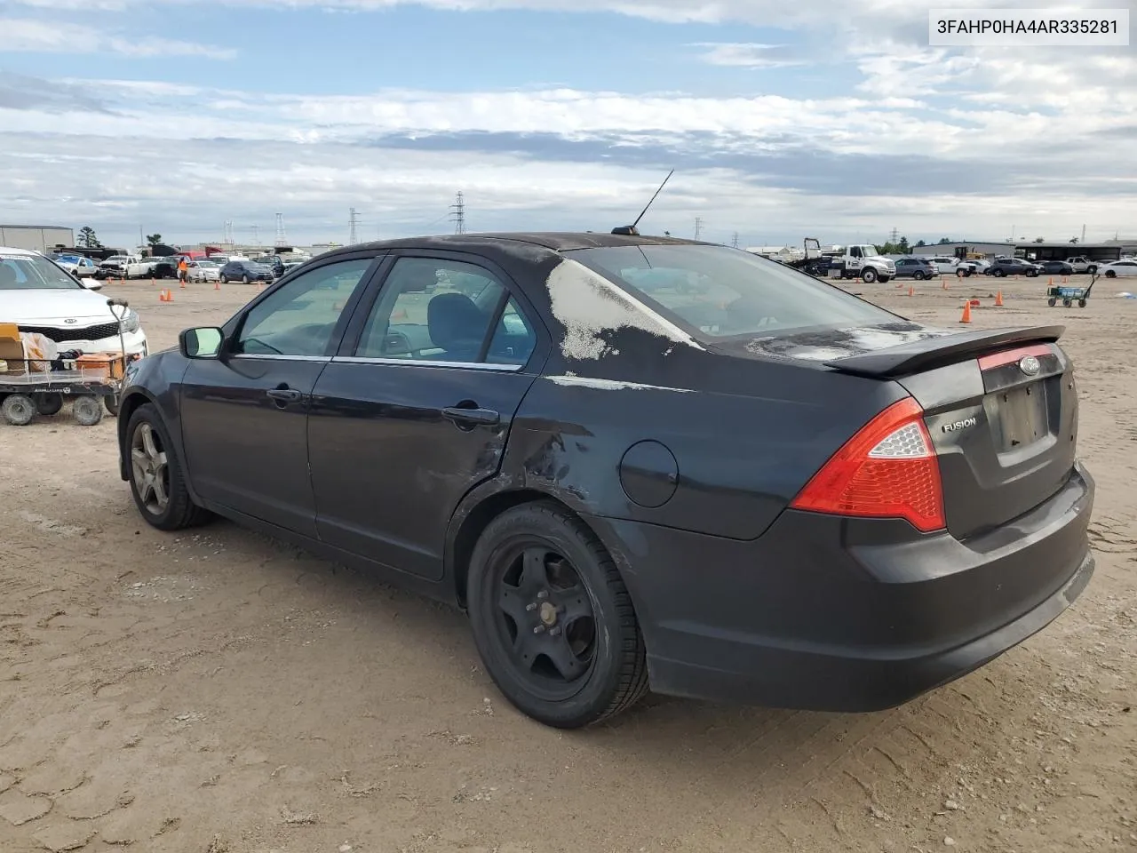 2010 Ford Fusion Se VIN: 3FAHP0HA4AR335281 Lot: 79465224