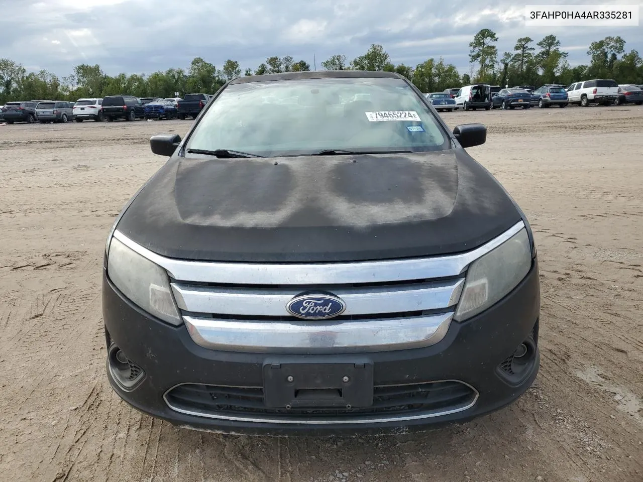 2010 Ford Fusion Se VIN: 3FAHP0HA4AR335281 Lot: 79465224