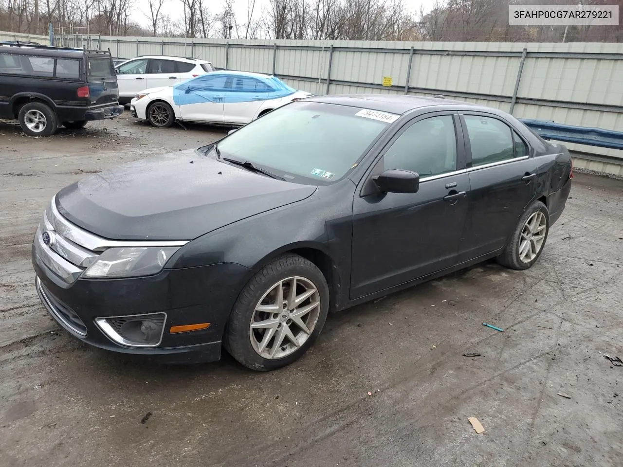 2010 Ford Fusion Sel VIN: 3FAHP0CG7AR279221 Lot: 79474184