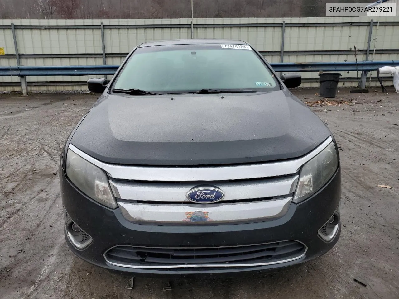 2010 Ford Fusion Sel VIN: 3FAHP0CG7AR279221 Lot: 79474184