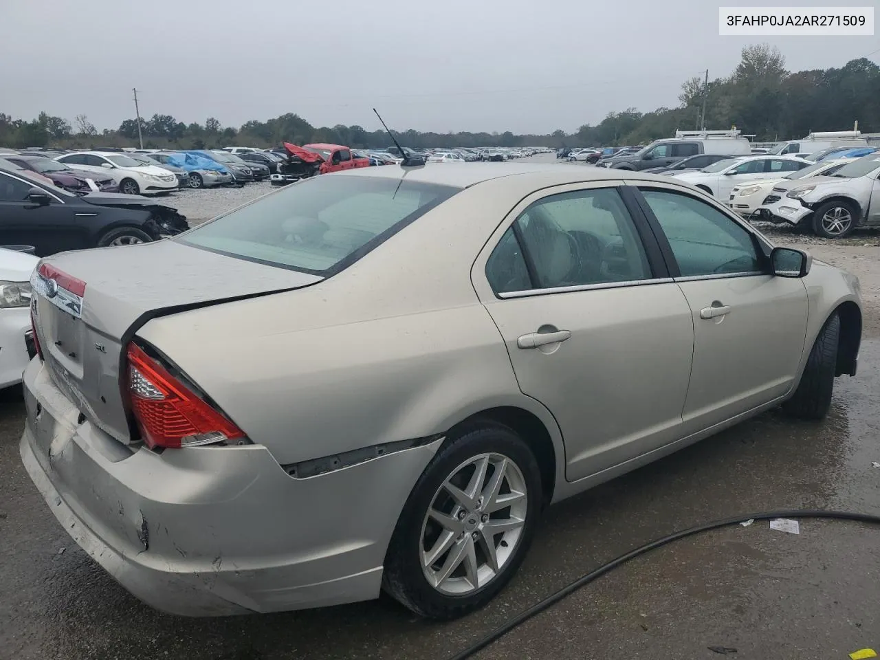 2010 Ford Fusion Sel VIN: 3FAHP0JA2AR271509 Lot: 79481664