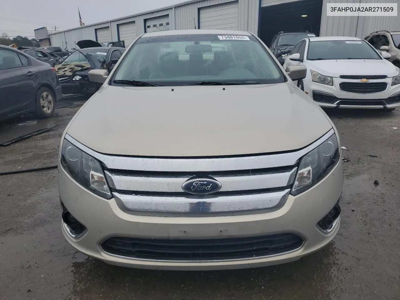 2010 Ford Fusion Sel VIN: 3FAHP0JA2AR271509 Lot: 79481664