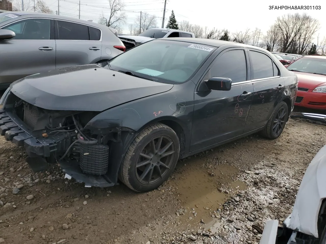 2010 Ford Fusion Se VIN: 3FAHP0HA8AR301103 Lot: 79668244