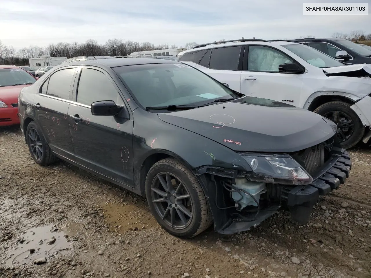 2010 Ford Fusion Se VIN: 3FAHP0HA8AR301103 Lot: 79668244