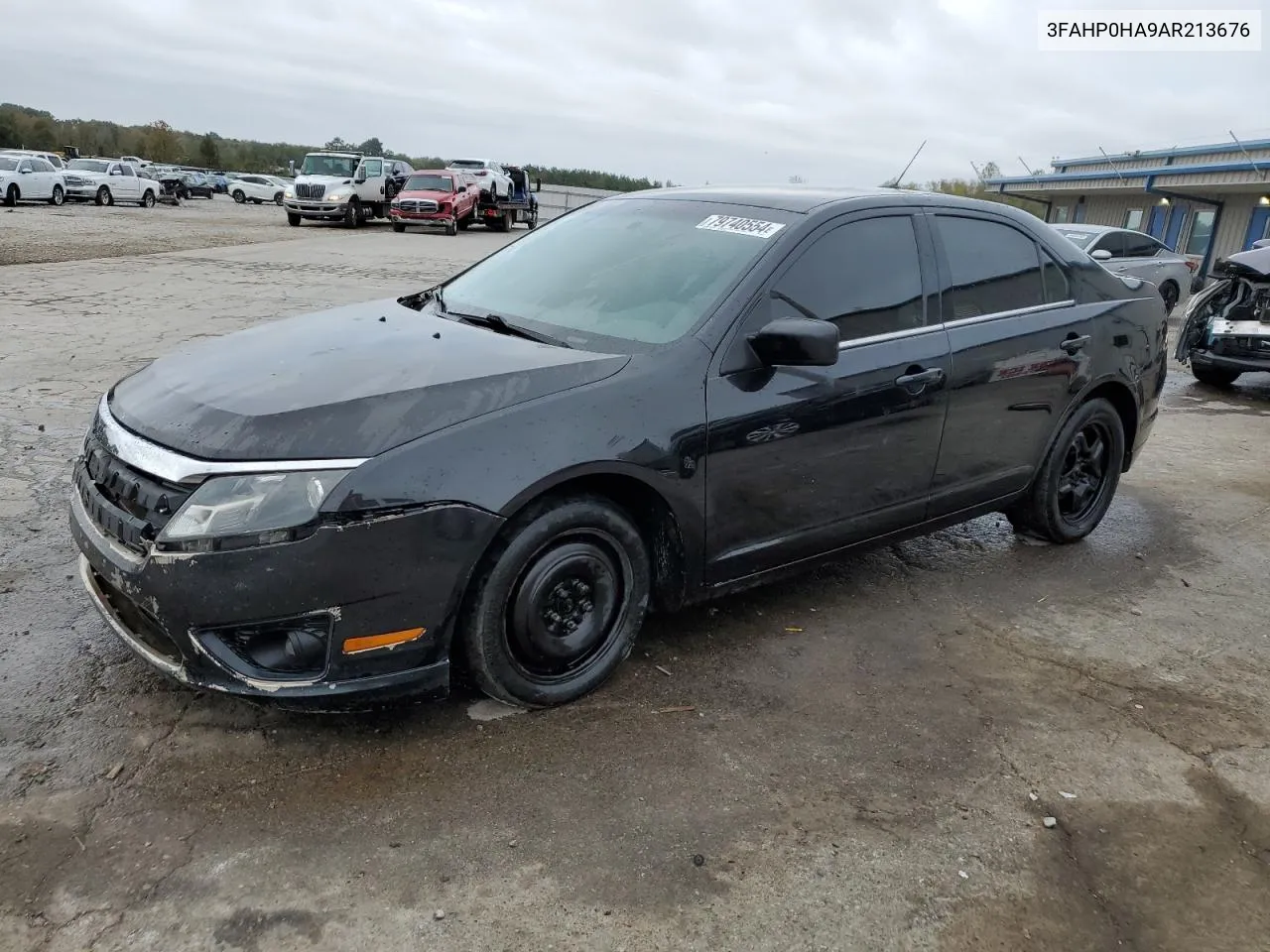 2010 Ford Fusion Se VIN: 3FAHP0HA9AR213676 Lot: 79740554