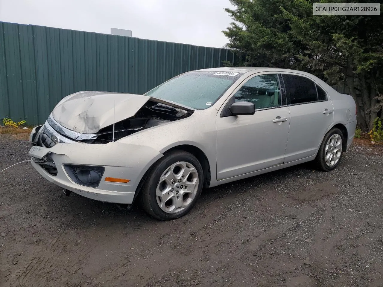 2010 Ford Fusion Se VIN: 3FAHP0HG2AR128926 Lot: 80133584