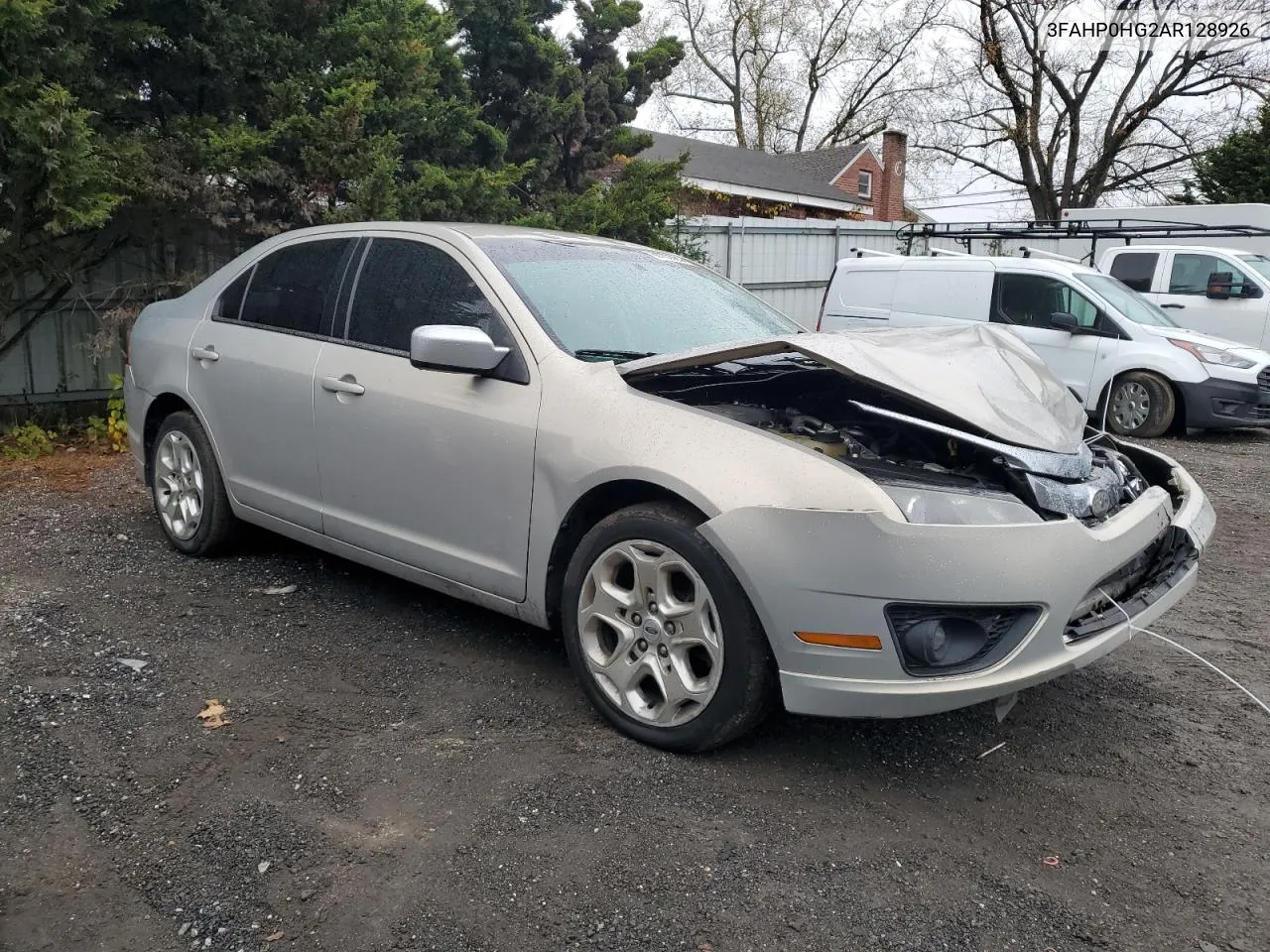 2010 Ford Fusion Se VIN: 3FAHP0HG2AR128926 Lot: 80133584