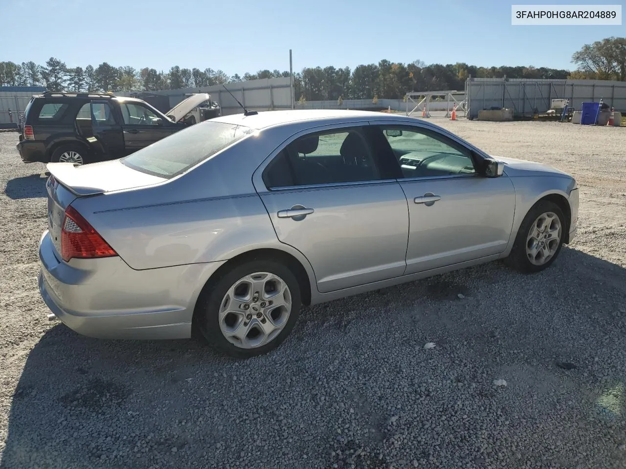 2010 Ford Fusion Se VIN: 3FAHP0HG8AR204889 Lot: 80149574