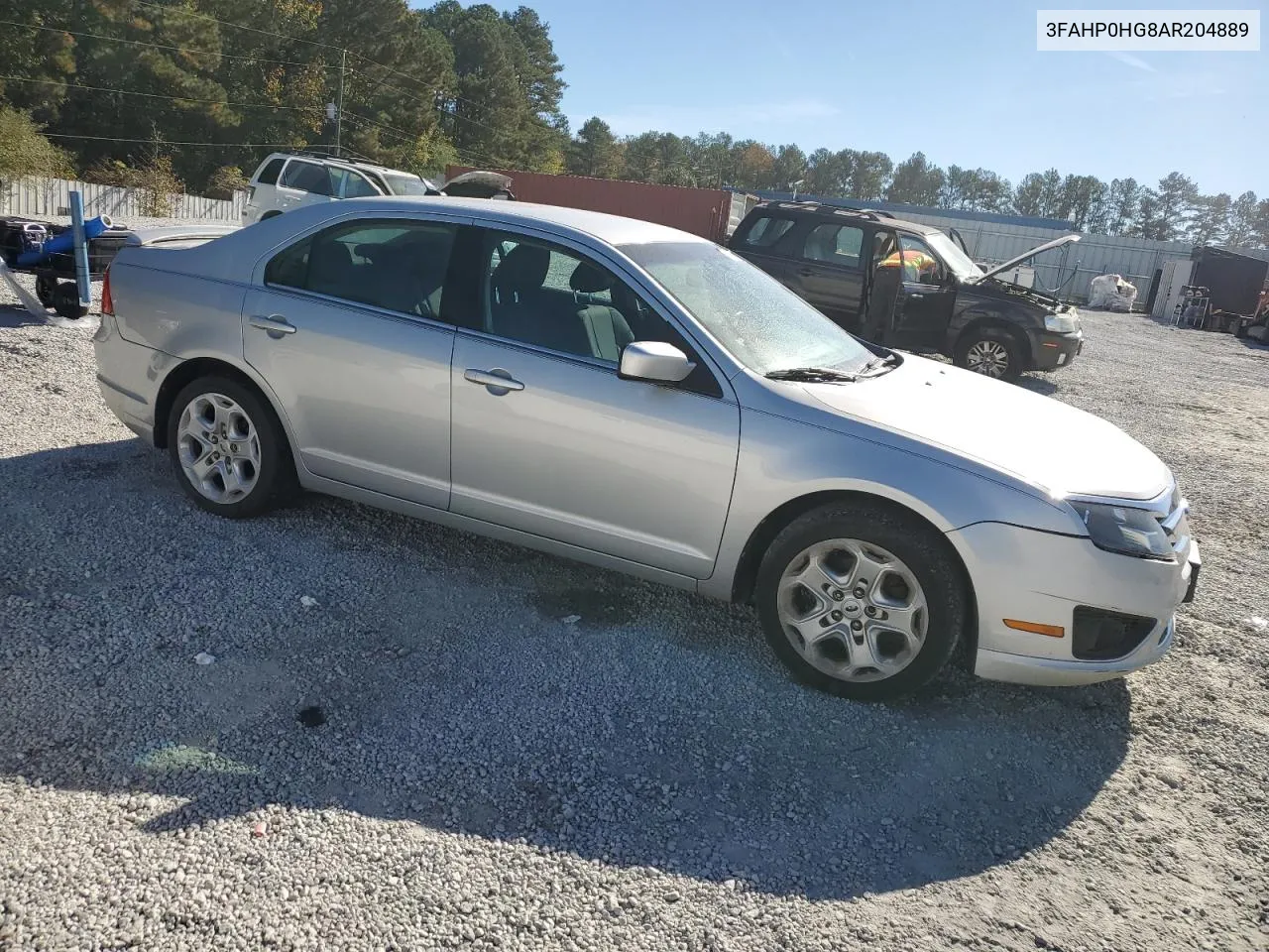 2010 Ford Fusion Se VIN: 3FAHP0HG8AR204889 Lot: 80149574