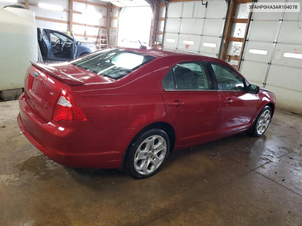 2010 Ford Fusion Se VIN: 3FAHP0HA3AR104078 Lot: 80669264