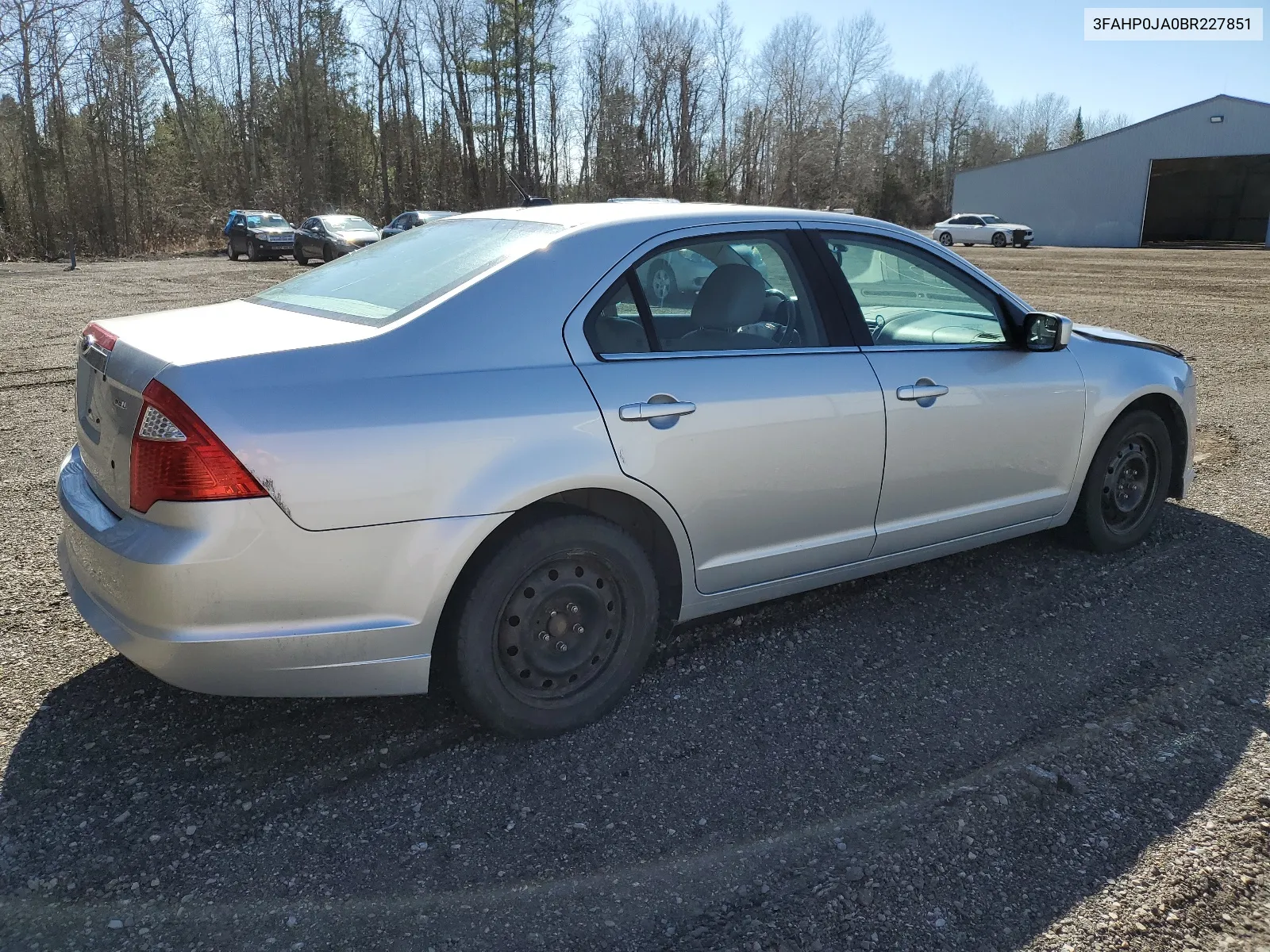 2011 Ford Fusion Sel VIN: 3FAHP0JA0BR227851 Lot: 45828874