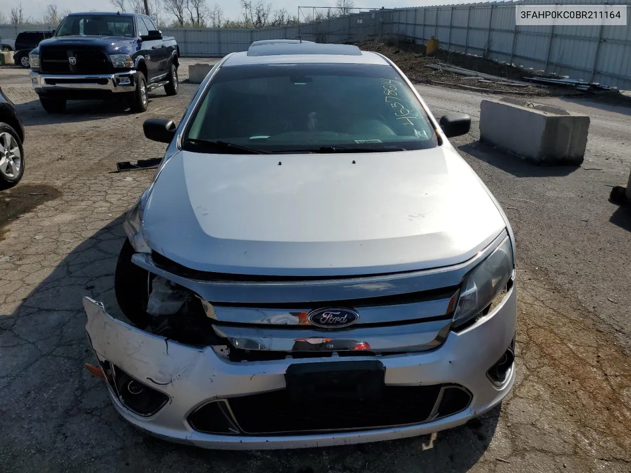 3FAHP0KC0BR211164 2011 Ford Fusion Sport