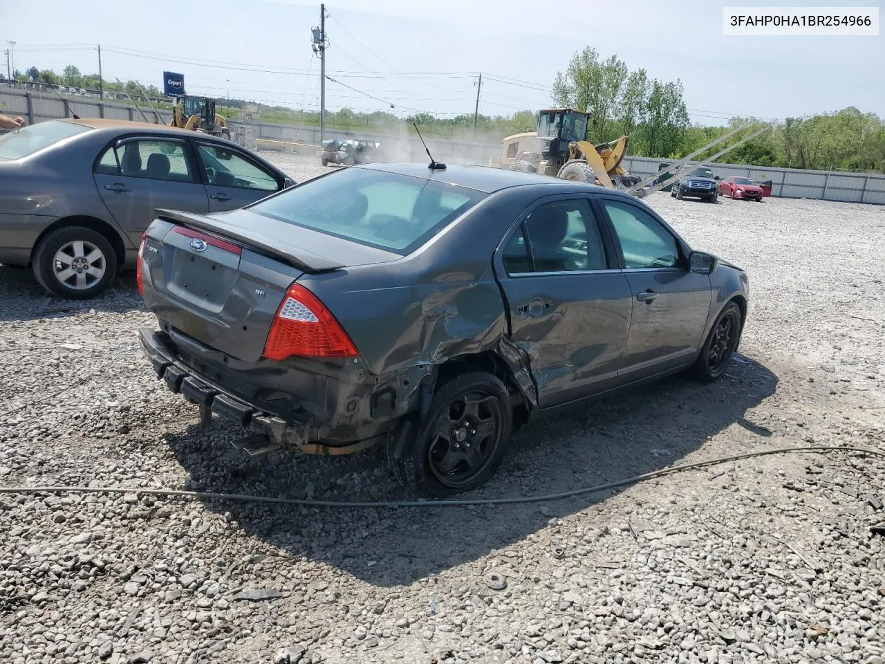 3FAHP0HA1BR254966 2011 Ford Fusion Se