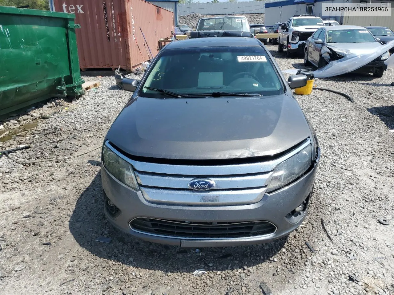 3FAHP0HA1BR254966 2011 Ford Fusion Se