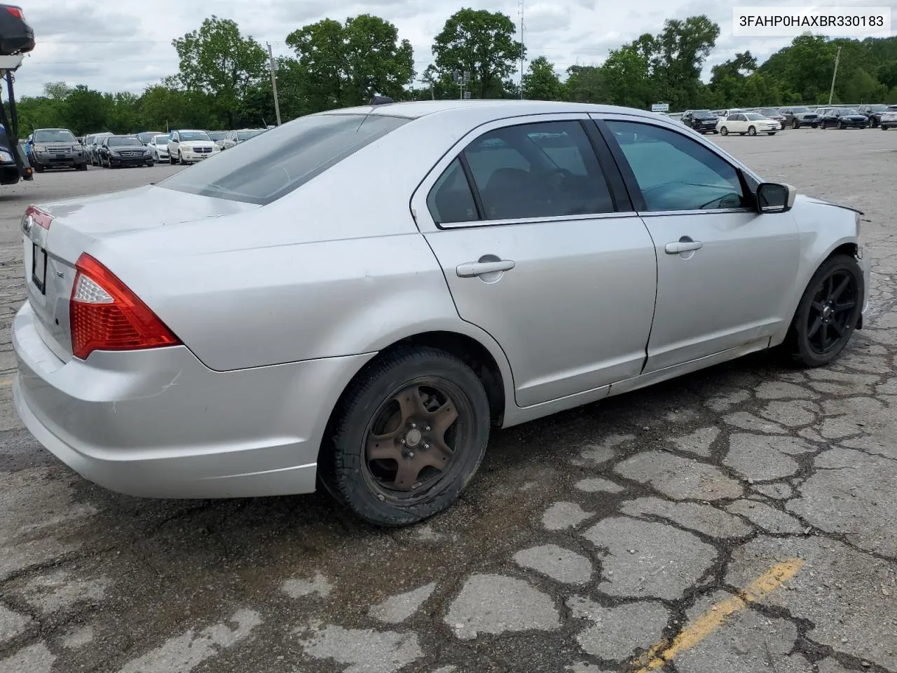 2011 Ford Fusion Se VIN: 3FAHP0HAXBR330183 Lot: 50189064