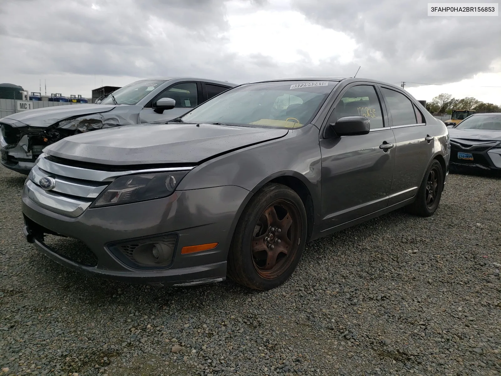 2011 Ford Fusion Se VIN: 3FAHP0HA2BR156853 Lot: 55293894