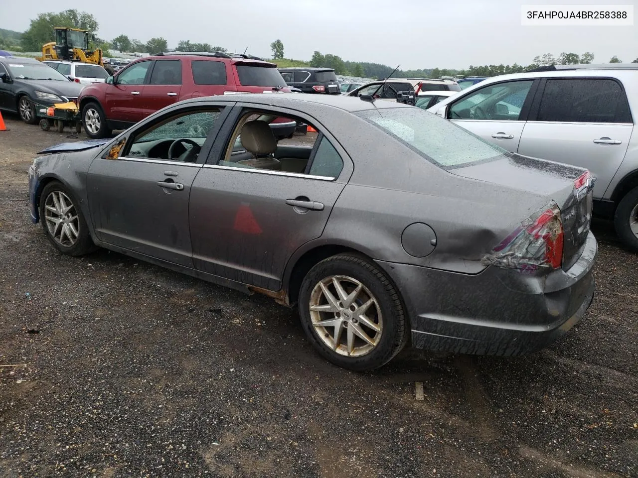 2011 Ford Fusion Sel VIN: 3FAHP0JA4BR258388 Lot: 55410244