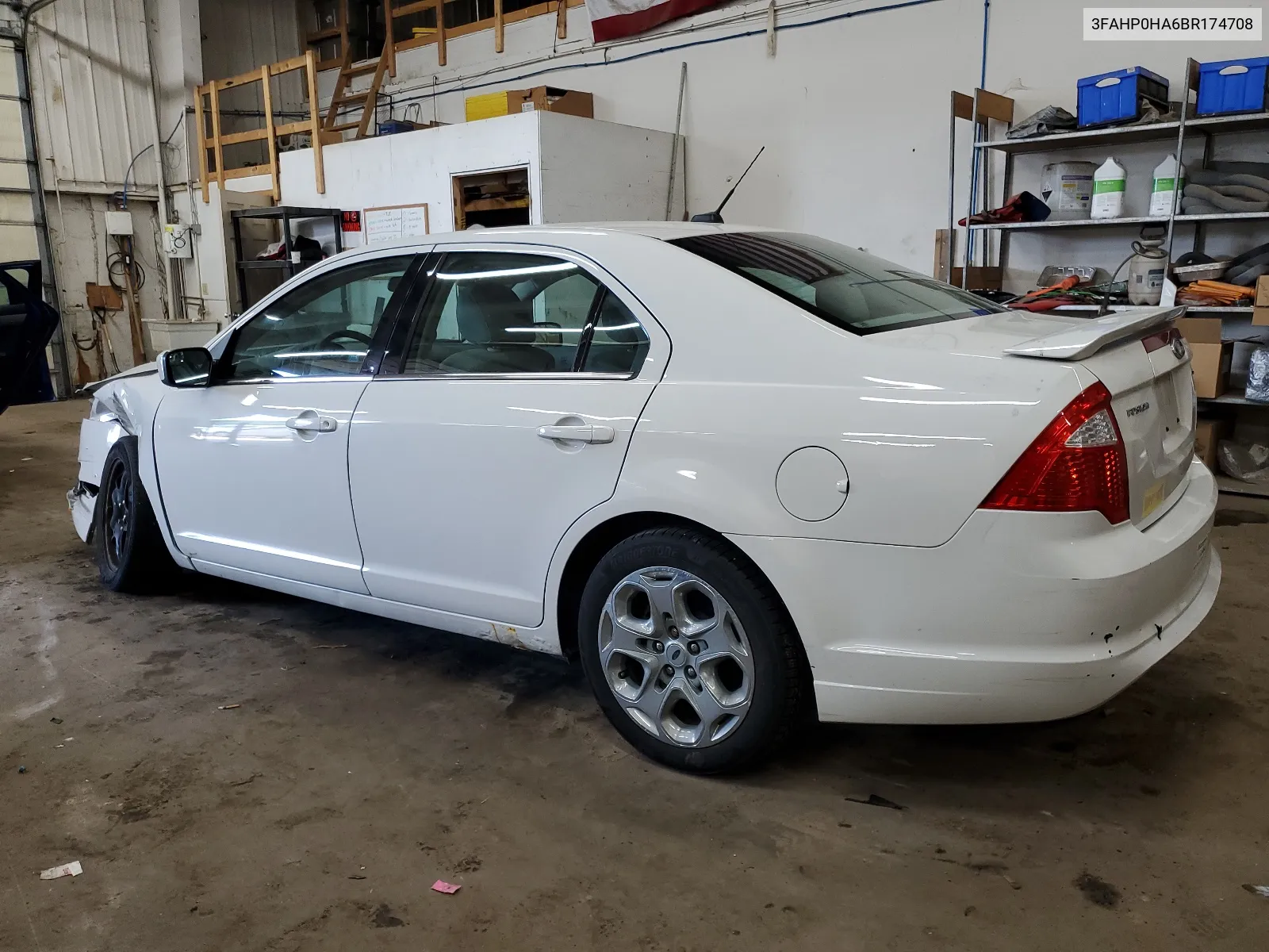 2011 Ford Fusion Se VIN: 3FAHP0HA6BR174708 Lot: 56633734