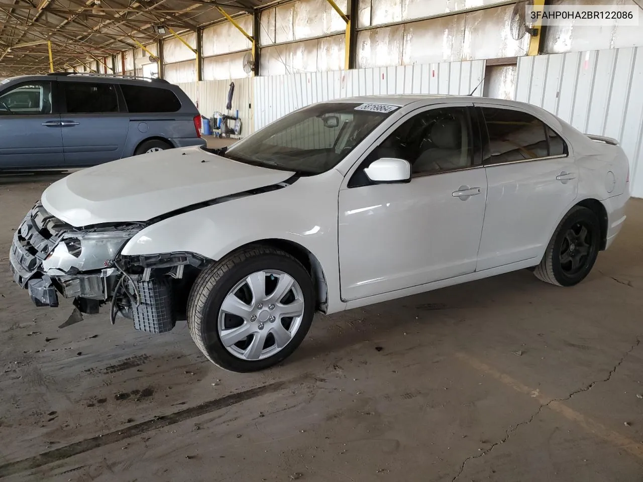 2011 Ford Fusion Se VIN: 3FAHP0HA2BR122086 Lot: 58769864