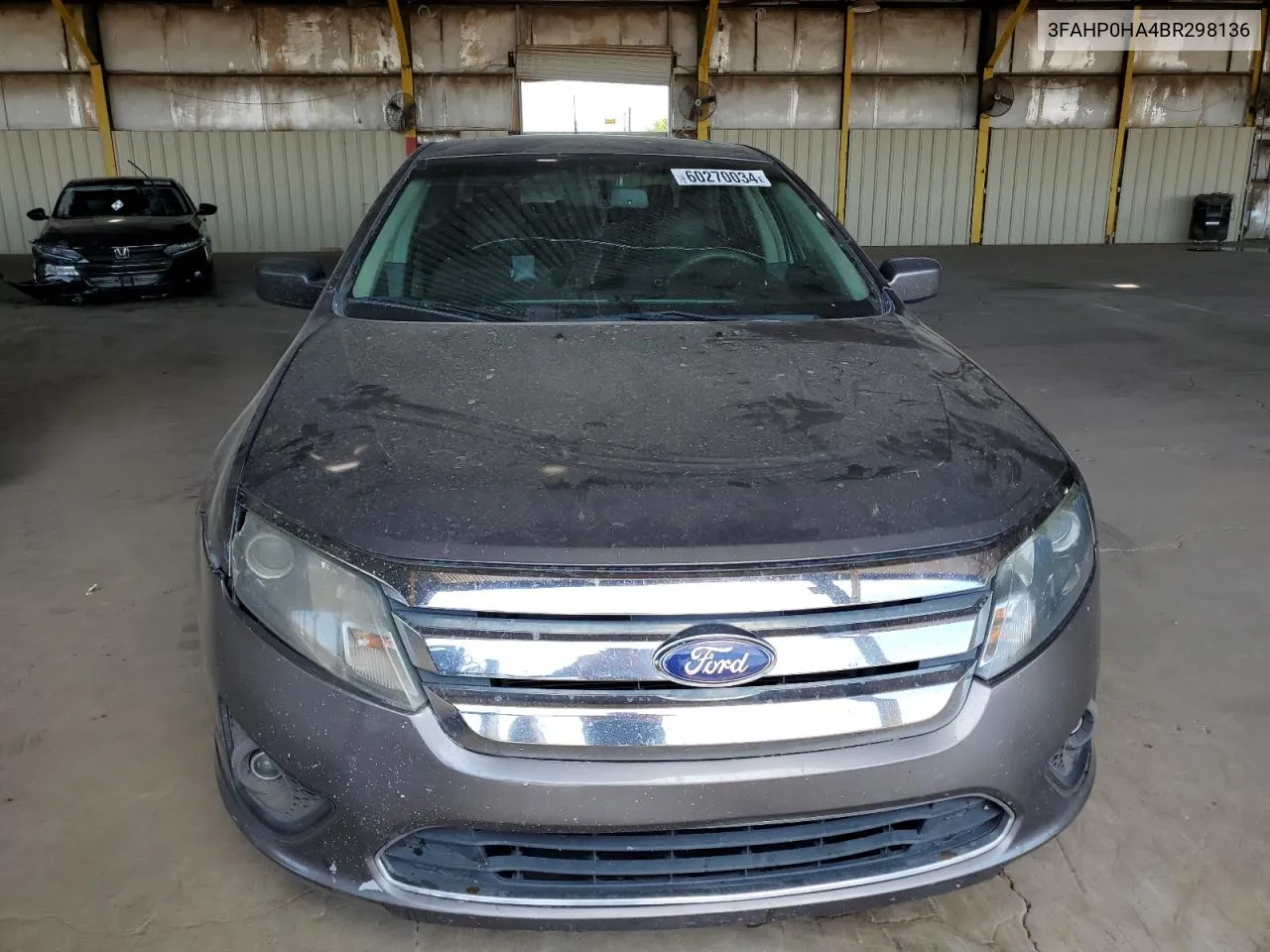 2011 Ford Fusion Se VIN: 3FAHP0HA4BR298136 Lot: 60270034