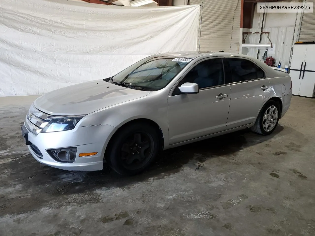 2011 Ford Fusion Se VIN: 3FAHP0HA9BR239275 Lot: 63864444