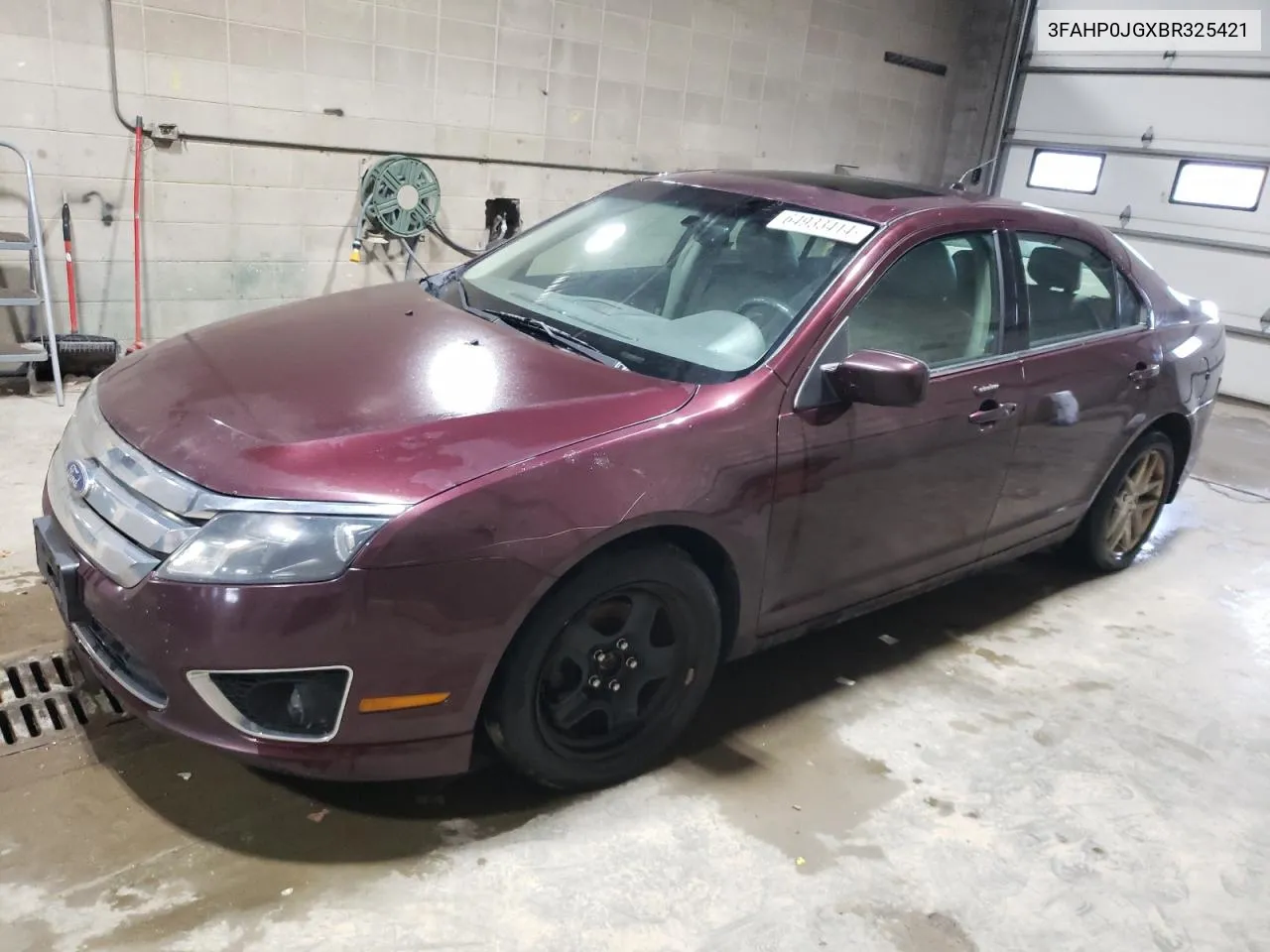 2011 Ford Fusion Sel VIN: 3FAHP0JGXBR325421 Lot: 64933414